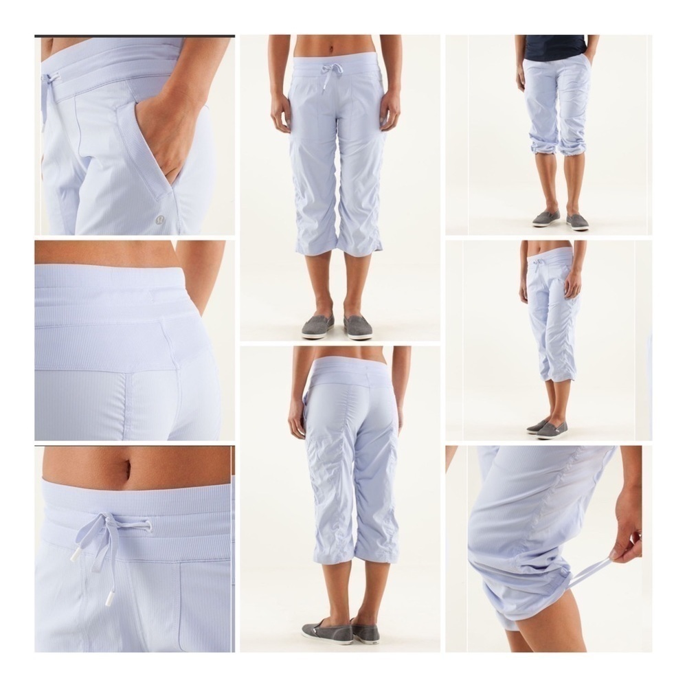 LULULEMON Studio Crop (No Liner) - Cool Breeze